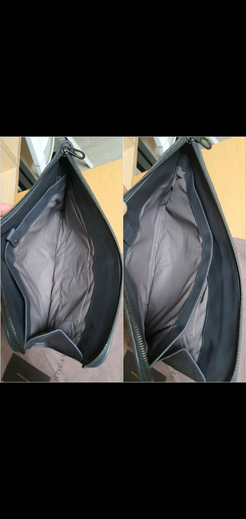 보테가베네타 클러치백 투지퍼 정품S급(감정O)구찌프라다루이비통디올고야드샤넬셀린느보테가생로랑발렌시아가버버리가방 이미지