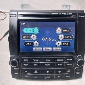 그랜져TG 인텔리젼트 AVN 오디오 / 96560-3L000K7 96560-3L050K7 96560-3L010K7 이미지