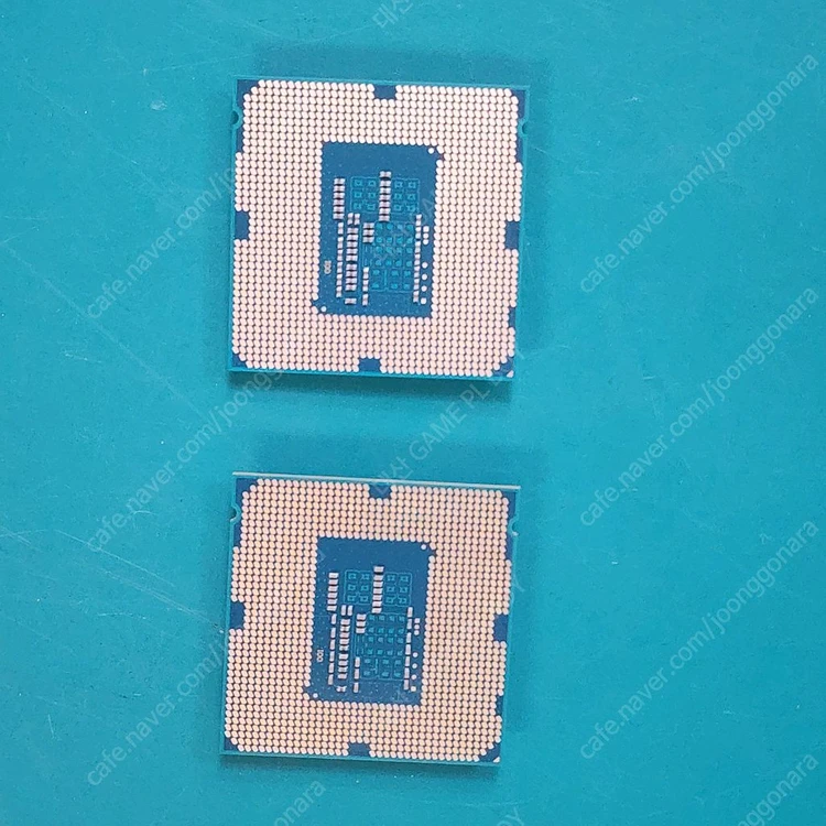 인텔 코어 CPU 4종 i5 760, i5 2500, i3 4160 이미지
