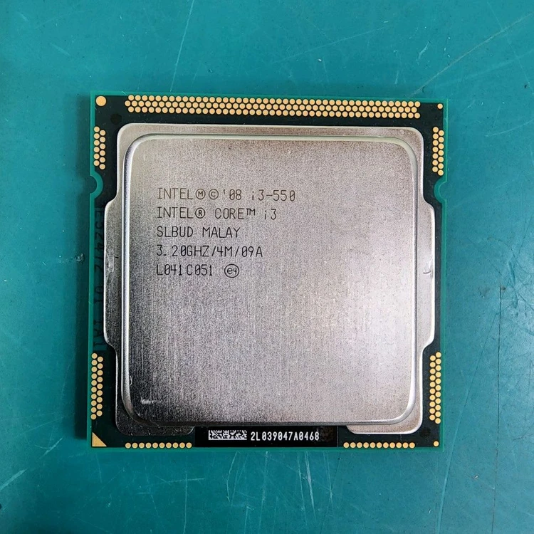 인텔 코어 CPU 4종 i5 760, i5 2500, i3 4160 이미지