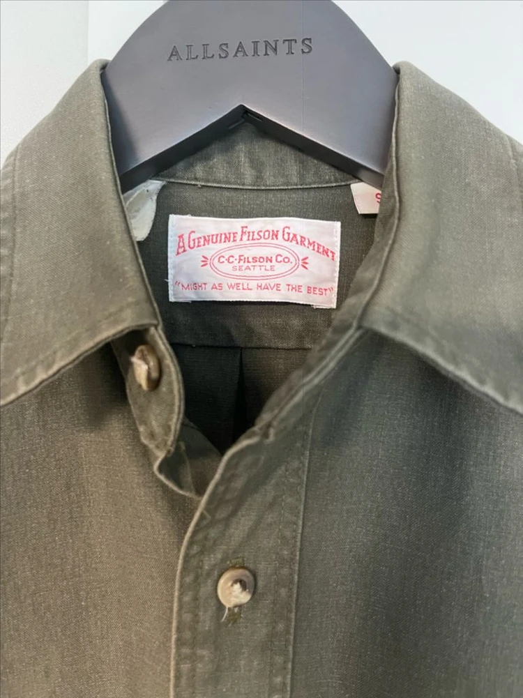 Filson 헤비트윌셔츠 올리브 S (희귀템) 이미지