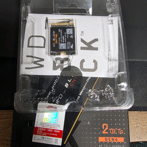 sn770m 2tb 2230 ssd 노트북 스팀덱 umpc ssd 국내정발판 판매합니다 이미지
