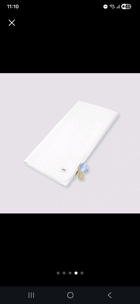 포렌 더험블 쿨맥스 화이트 냉감 패드 Q 이미지