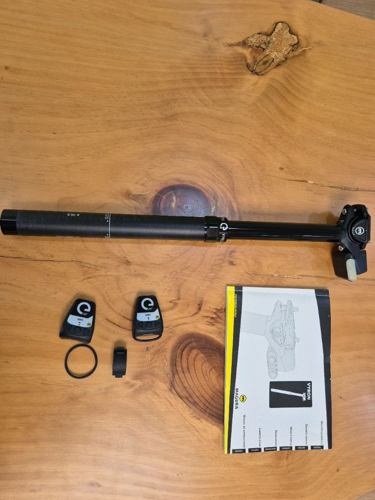 MTB 자전거 마구라 무선 가변 싯포스트 30.9mm 이미지