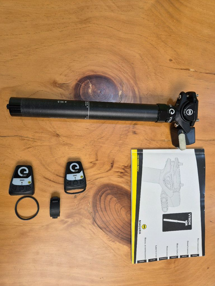 MTB 자전거 마구라 무선 가변 싯포스트 30.9mm 이미지