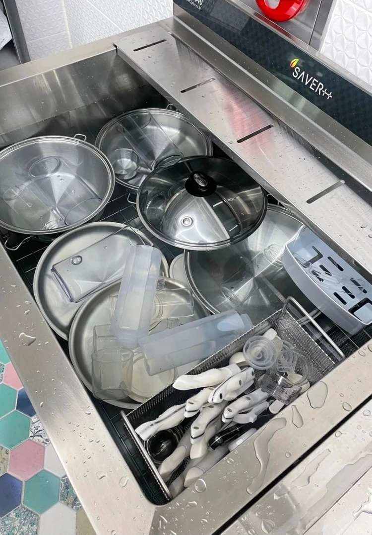 세이버 투플러스 초음파 식기세척기 이미지