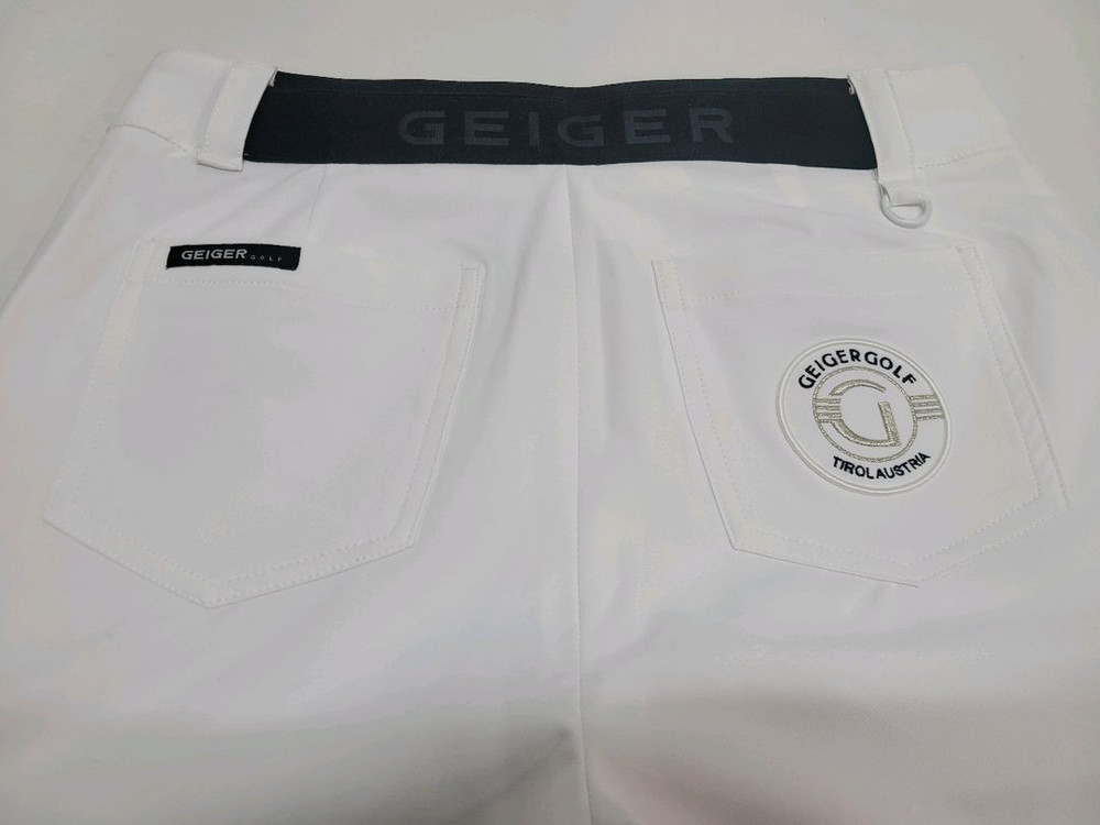GEIGER 25SS 가이거 골프 스윙 팬츠 / 여 75 (28) 화이트 이미지