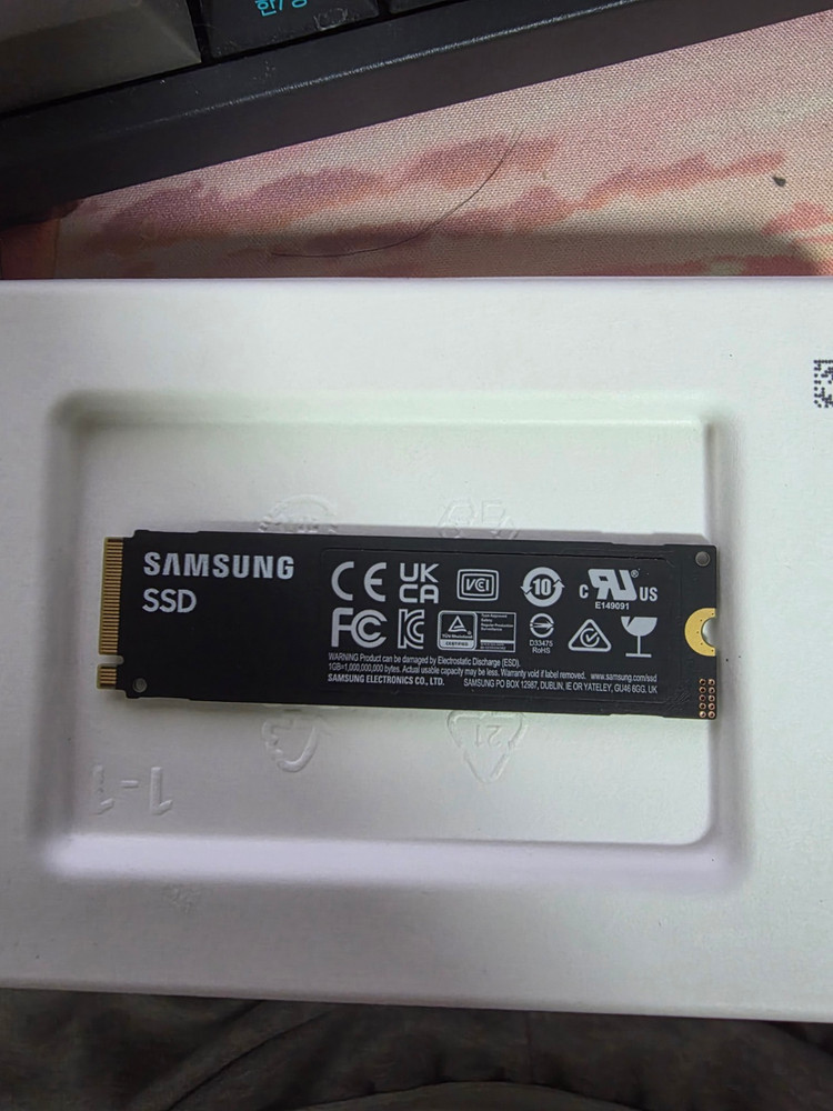 NVMe M.2 SSD 500GB 이미지