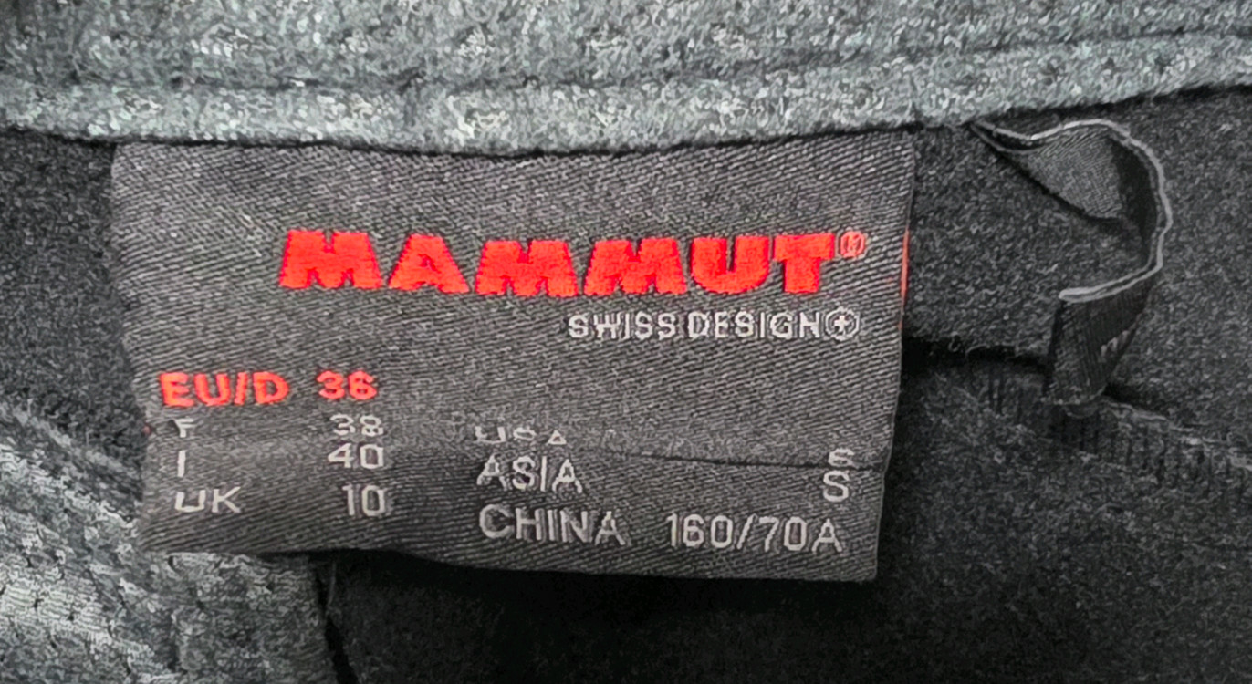마무트 MAMMUT 추동계용 기모 등산팬츠 여성용 S(27~28인치) 이미지