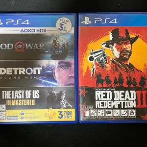 PS4 레데리2 갓오브워 디비휴 cd 팔아요 이미지