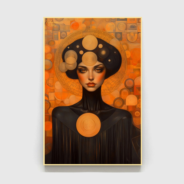 파토크리온워터 그림 액자 팝아트 인테리어소품 말그림 말액자 대형 고급 벽걸이 홈데코 거실 포인트 아트포스터 2종 세 이미지