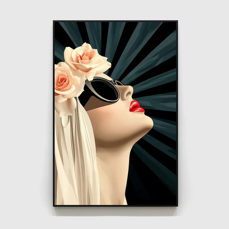 파토크리온워터 그림 액자 팝아트 인테리어소품 말그림 말액자 대형 고급 벽걸이 홈데코 거실 포인트 아트포스터 2종 세 이미지