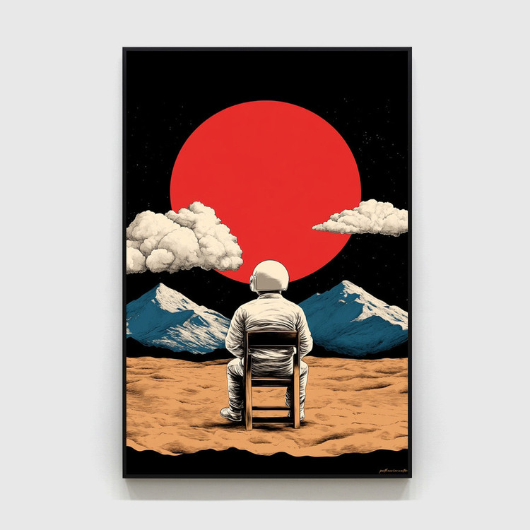 파토크리온워터 그림 액자 팝아트 인테리어소품 말그림 말액자 대형 고급 벽걸이 홈데코 거실 포인트 아트포스터 2종 세 이미지