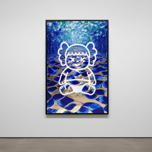 그림 액자 팝아트 인테리어소품 파도의 기도 캐릭터그림 캐릭터액자 대형 거실 포인트 감성 아트포스터 모던한 집꾸미기 이미지
