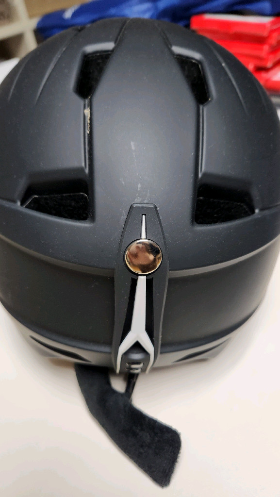 블리즈 스키 헬멧 고글 일체형 블랙 이미지