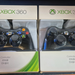 XBOX 360 정품 유선패드 미개봉 2개 일괄 이미지