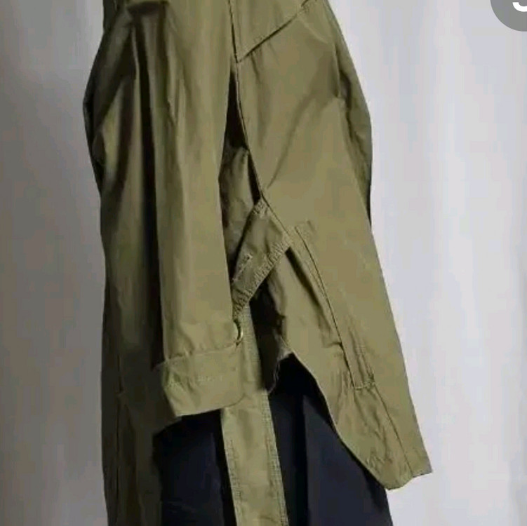 55~66[MINE] 마인 정품 여성 루즈핏 숏 트렌치 자켓 이미지