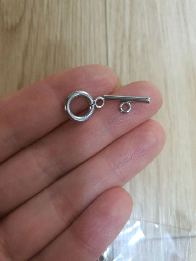 우편가능/팔찌 악세사리 만들기 재료 DIY OT 걸이 버클 고리 10mm 6개 세트 이미지