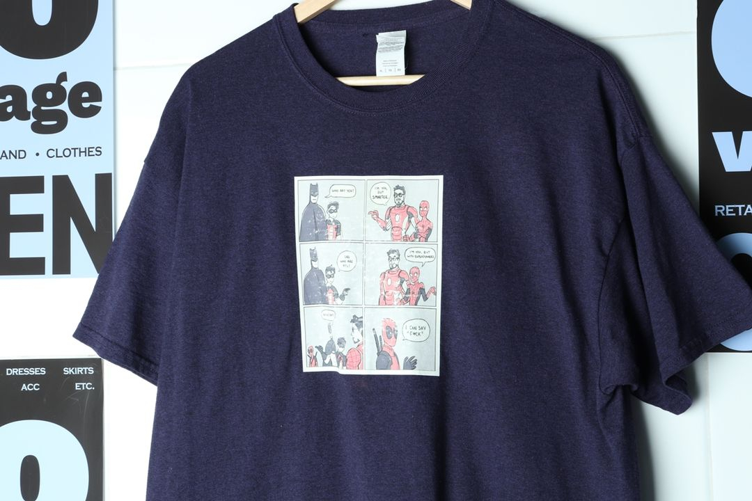 (XL-3XL) 브랜드빈티지 반팔 티셔츠 빅사이즈 이미지