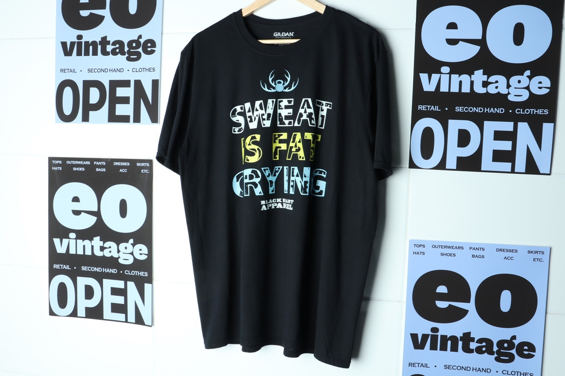 (XL-3XL) 길단 반팔 티셔츠 USA 빅사이즈 이미지