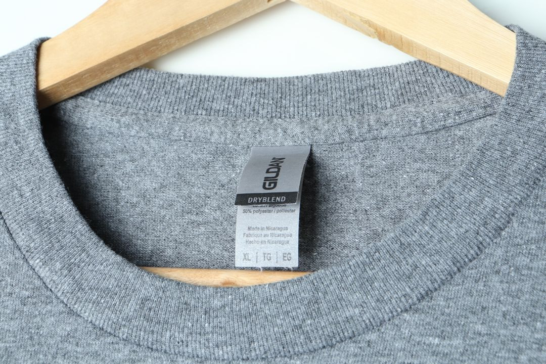 (XL-3XL) 길단 반팔 티셔츠 USA 빅사이즈 이미지