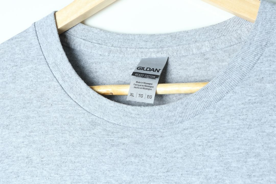 (XL-3XL) 길단 반팔 티셔츠 USA 빅사이즈 이미지