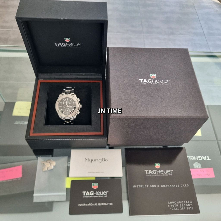 태그호이어 링크 구구형 크로노그래프 42mm 쿼츠 CJ1110 이미지