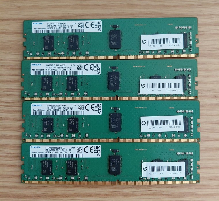 서버용 DDR4 16GB 6개 / 8g 2개 (ecc reg 메모리 램) 이미지