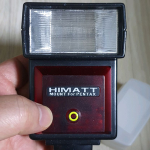 펜탁스 필름 카메라 플래시 HIMATT. 삼각대 이미지