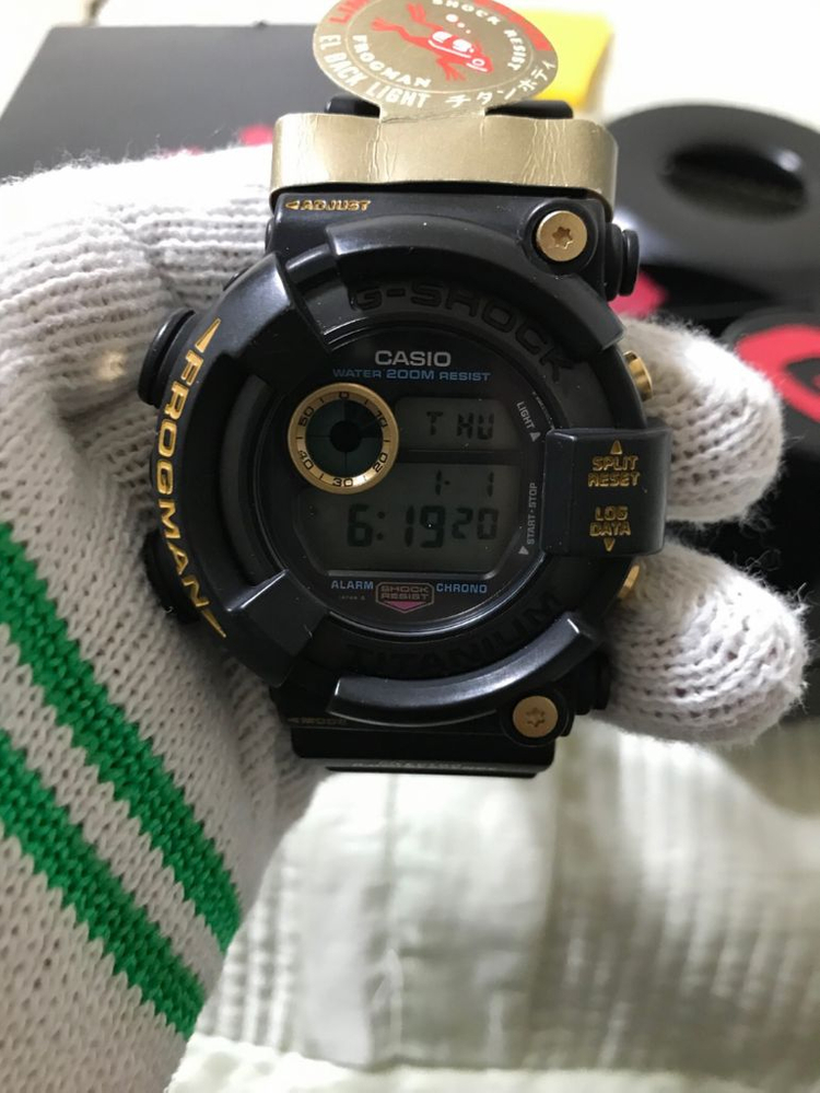 dw-8200b-9a(프로그맨 흑금원판)미사용신품완품, 쥐샥, 지샥 이미지