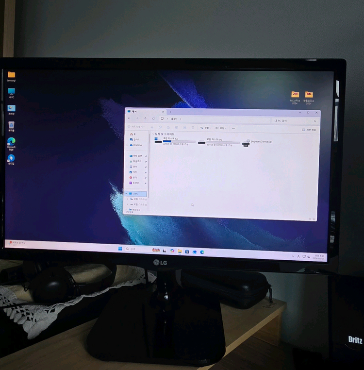 삼성데스크탑i5 10400컴퓨터 -Win 11Pro 이미지