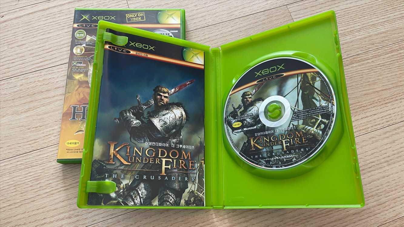 xbox 킹덤언더파이어 시리즈(크루세이더즈, 히어로즈) 팝니다 이미지