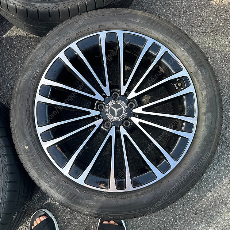 벤츠 w223 S350d E클 가능 19인치 휠타이어 판매 새제품 ﻿ 이미지