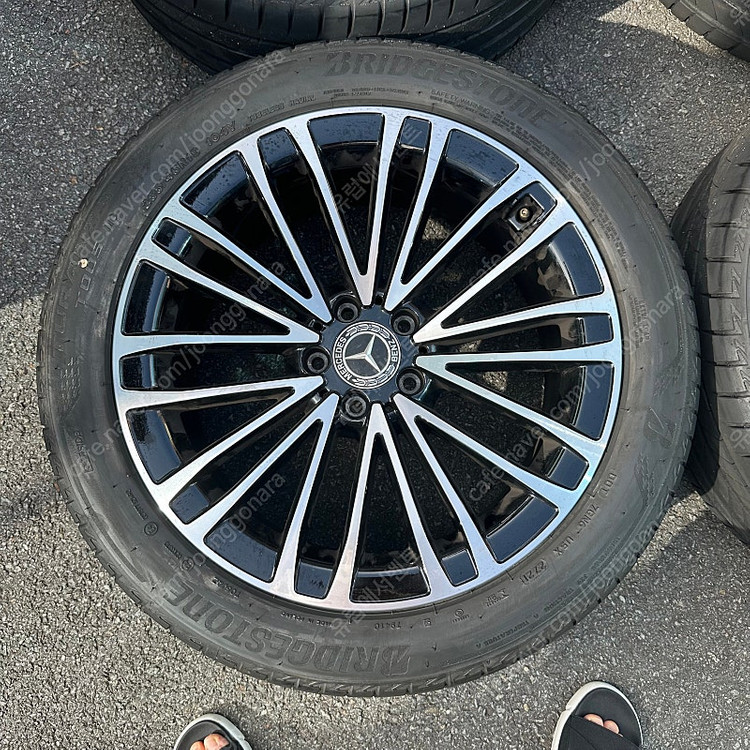 벤츠 w223 S350d E클 가능 19인치 휠타이어 판매 새제품 ﻿ 이미지