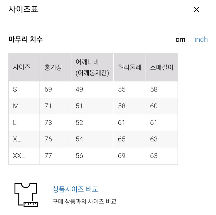 유니클로 U 퍼티그재킷 브라운(M) 워크 자켓 판매합니다 이미지