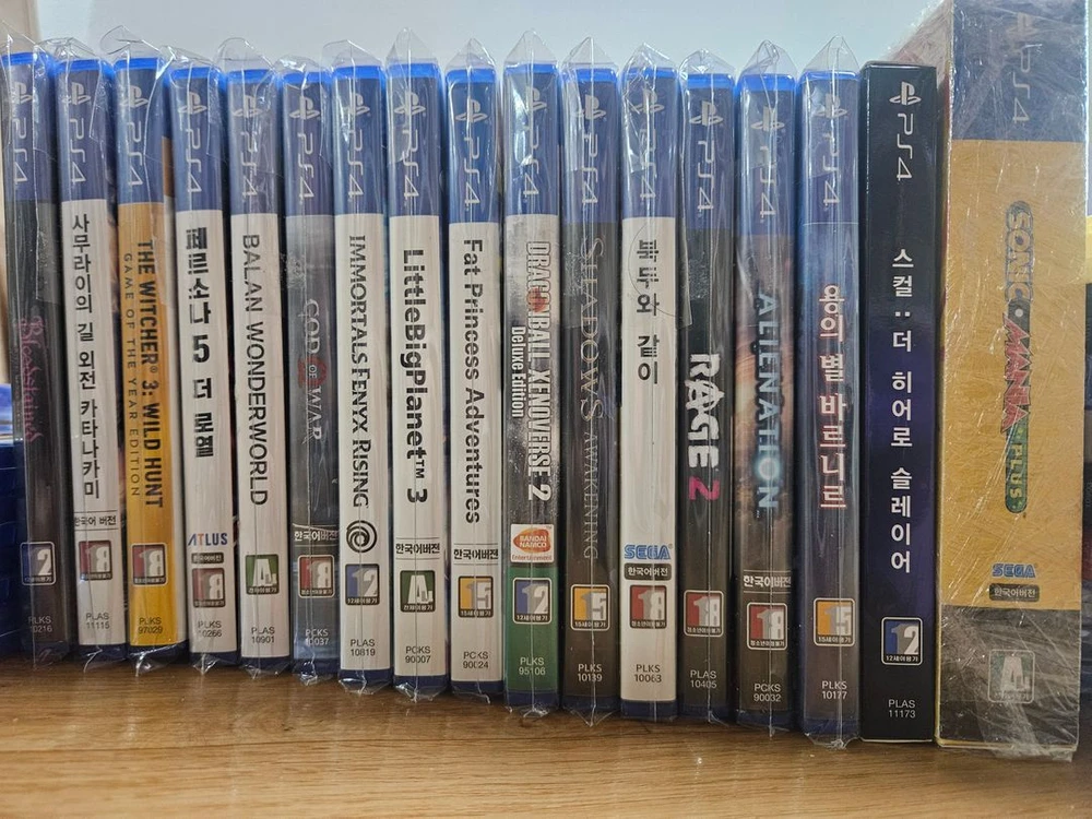 PS4,5 타이틀 몇가지, PS4 1205A Ver.7.02 - 안심되는 중고거래