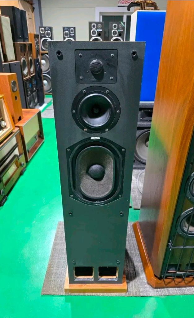 출력 480W 국산 명기 아남 ANAM TL-6 톨보이 스피커 원목 이미지