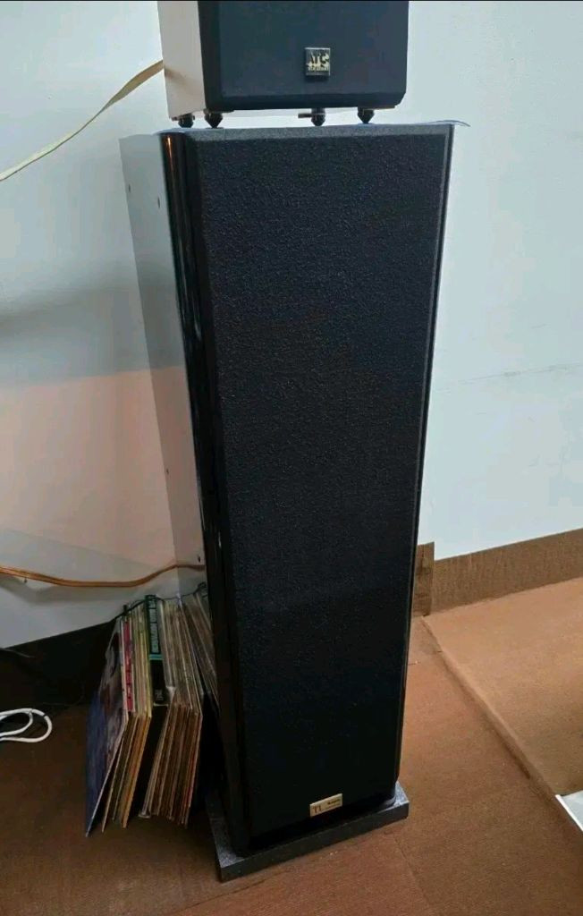 아남 빈티지 명기 Anam TL-7 대형 톨보이 스피커 받침대 포함 이미지