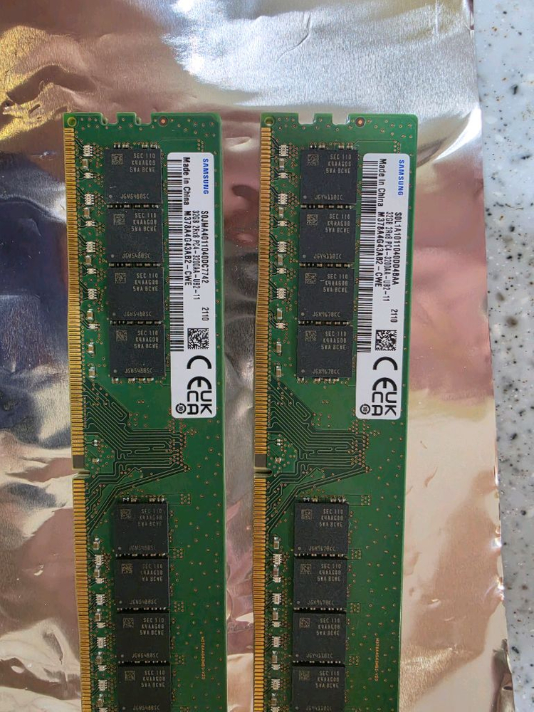 DDR4 16GB,32GB 3200 메모리 이미지