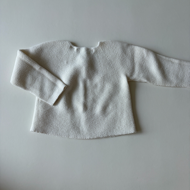 ZARA 자라 가디건 / 아이보리 9-12m 이미지