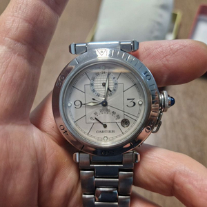 까르띠에 파샤 gmt 38mm 이미지