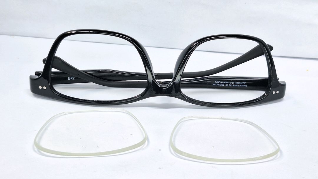 조프 Zoff ZC71005H 사각 뿔테 안경 안경테 55mm/빈티지 y2k 클래식 레트로 아이웨어 패션 일본 수입 이미지