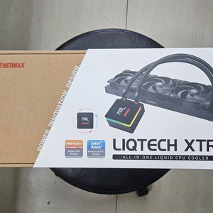 CPU 수냉 쿨러 에너맥스 LIQTECH XTR 360 ARGB 이미지