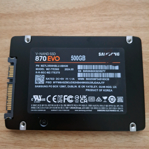 삼성 870evo SSD 500GB 4개 이미지