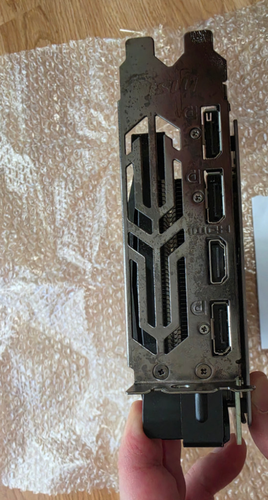 msi 1660super gaming 트윈프로져7 팜 이미지
