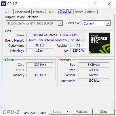 msi 1660super gaming 트윈프로져7 팜 이미지