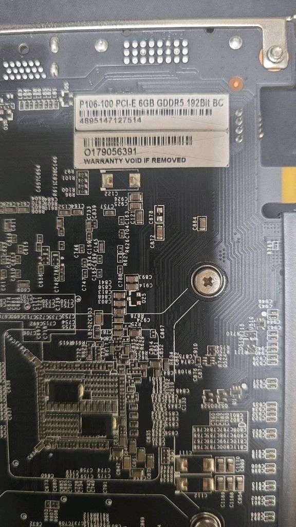 P106-100(GTX 1060 6GB) 그래픽카드 이미지