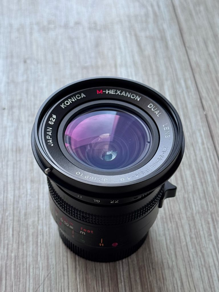 코니카 헥사논 21-35mm 라이카 M 렌즈 이미지