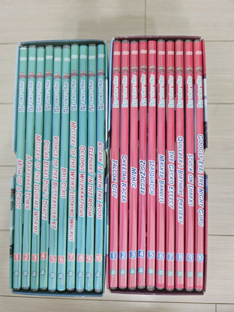 외일드 크래츠 1집 2집 영어 DVD 이미지