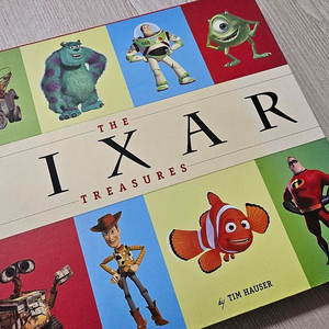 [희귀/절판] 픽사 트레져(The Pixar Treasures) 아트북 - 풀구성 상태좋음 이미지